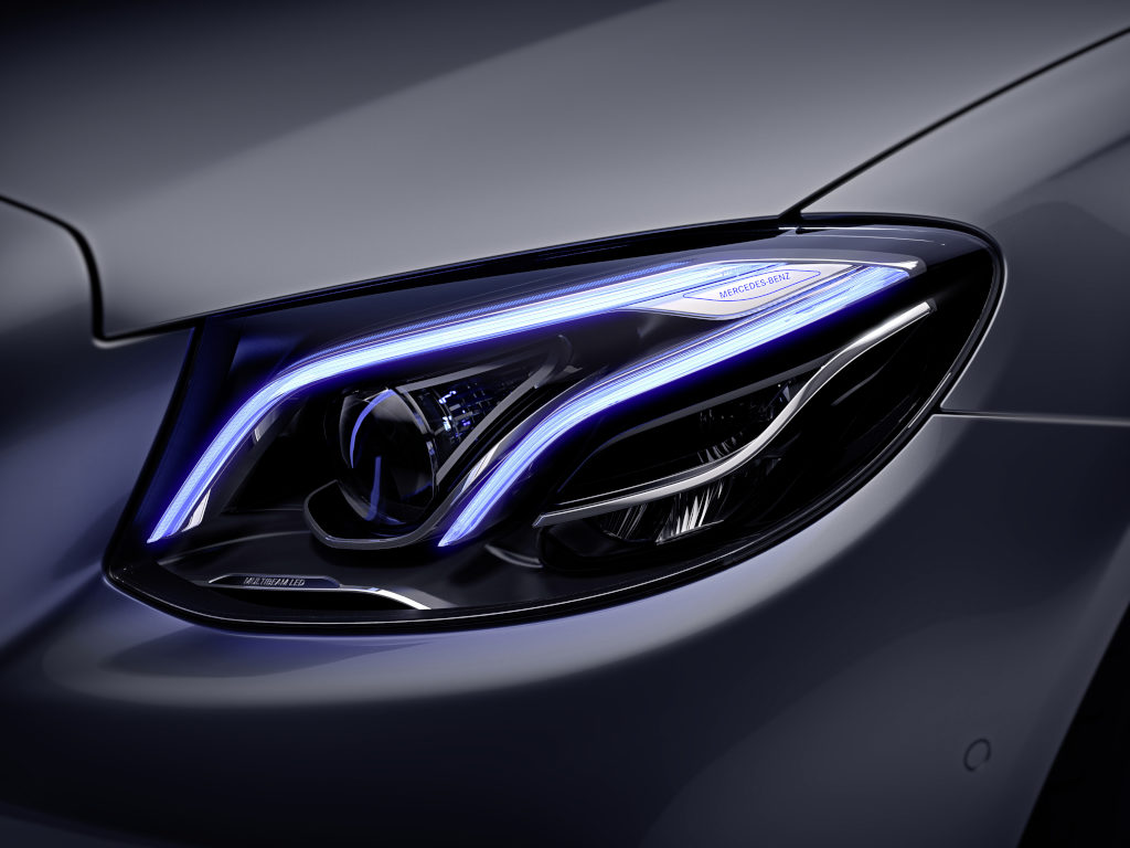 Фото 6 — Фары Mercedes-Benz E-Class